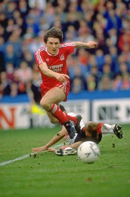 Peter Beardsley Liverpool v Nottingham Forest FA Cup Old Trafford 1988