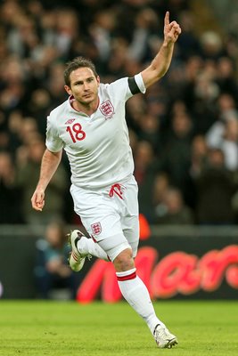 Frank Lampard scores - England v Brazil 2013