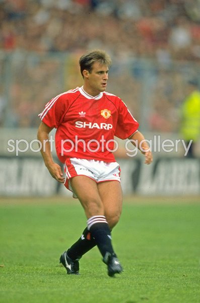 Clayton Blackmore Manchester United FA Charity Shield Wembley 1990
