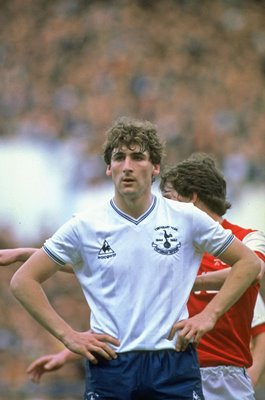 Mark Falco Tottenham Hotspur v Arsenal Division One 1982