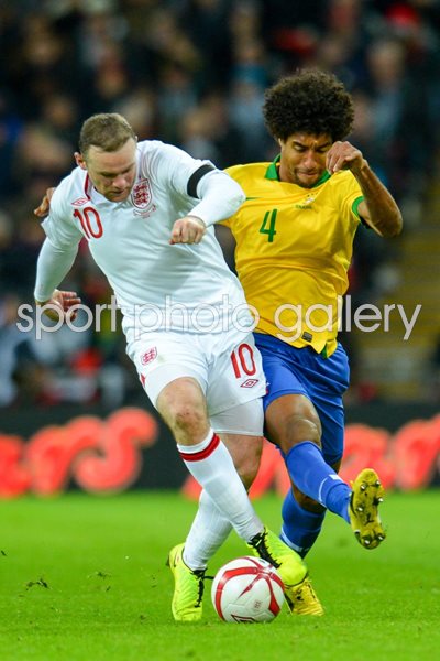 Wayne Rooney England v Brazil Wembley 2013