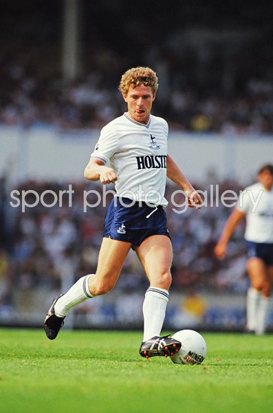 Micky Hazard Tottenham Hotspur v Leicester City Division One 1984