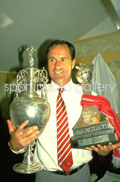 George Graham Arsenal Manager Division One Trophy Anfield 1989