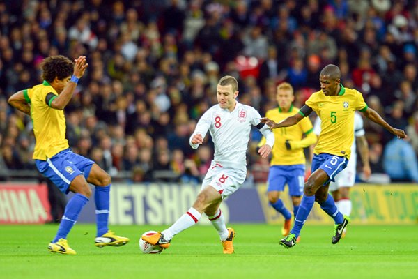 Jack Wilshere England v Brazil Wembley 2013