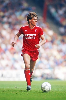 Barry Venison Liverpool Mersyside Derby v Everton Anfield 1987