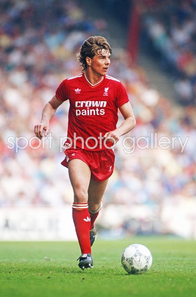 Barry Venison Liverpool Mersyside Derby v Everton Anfield 1987