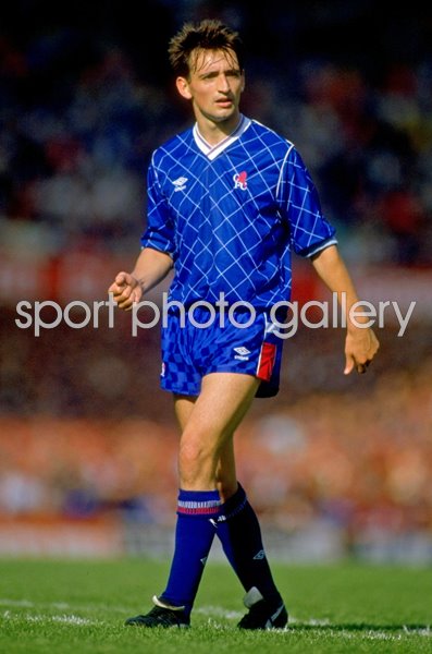Pat Nevin Chelsea v Manchester United Old Trafford 1986