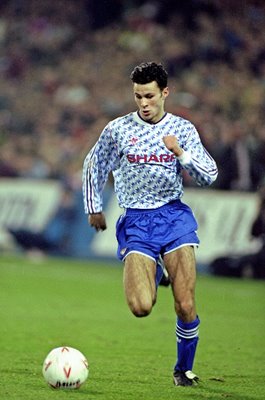 Ryan Giggs Manchester United v Crystal Palace Selhurst Park 1991