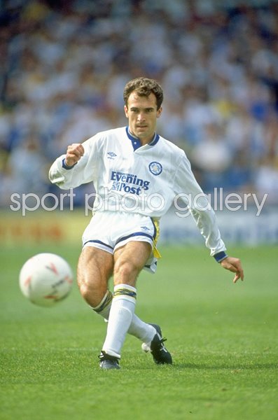 Tony Dorigo Leeds United v Sheffield Wednesday Elland Road 1991
