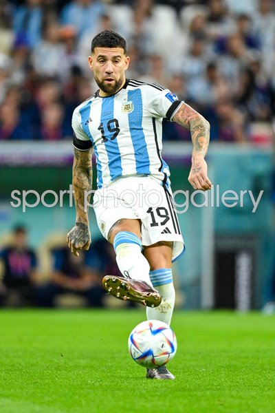 Nicolas Otamendi Argentina v Netherlands Quarter Final World Cup 2022