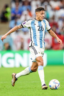 Nahuel Molina Argentina v Netherlands Quarter Final World Cup 2022