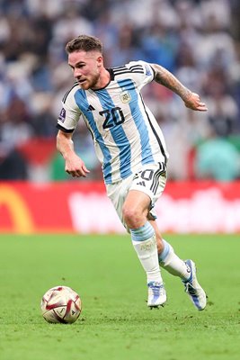 Alexis Mac Allister Argentina v France World Cup Final Qatar 2022