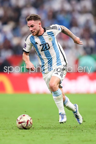 Alexis Mac Allister Argentina v France World Cup Final Qatar 2022