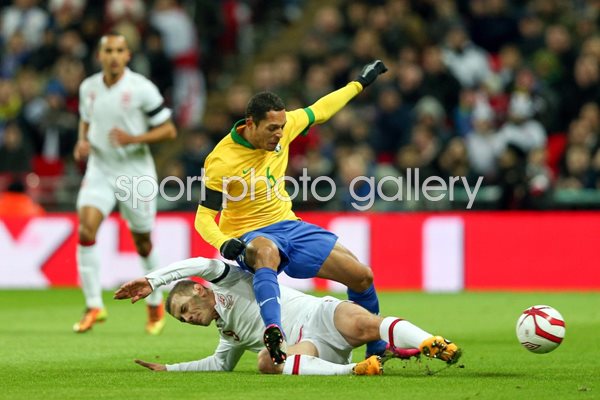Jack Wilshere England v Brazil Wembley 2013