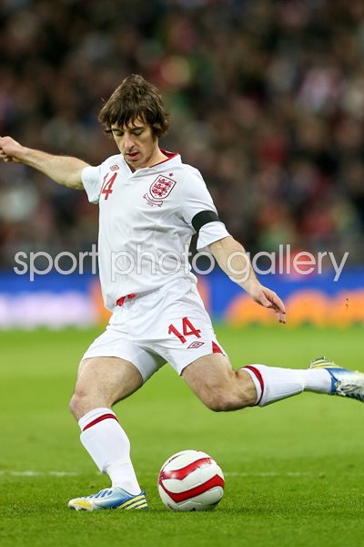 Leighton Baines England v Brazil Wembley 2013
