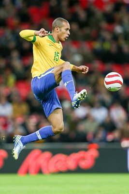 Miranda Brazil v England Wembley 2013 