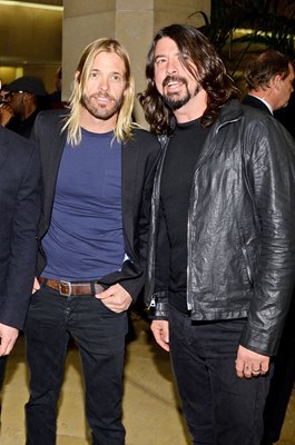 Taylor Hawkins & Dave Grohl Foo Fighters Los Angeles 2014