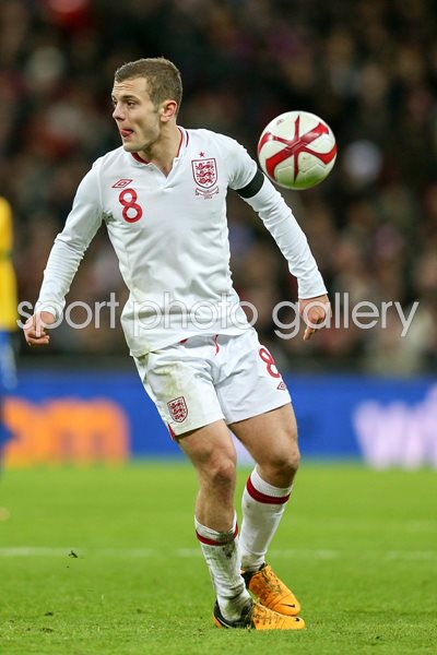 Jack Wilshere England v Brazil Wembley 2013