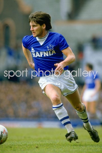 Paul Bracewell  Everton Footballer 1984