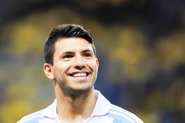 Sergio Aguero Argentina Portrait