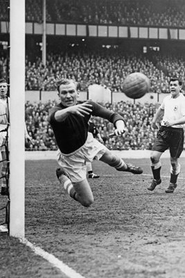 Bert Trautmann Manchester City v Tottenham Hotspur White Hart Lane 1956