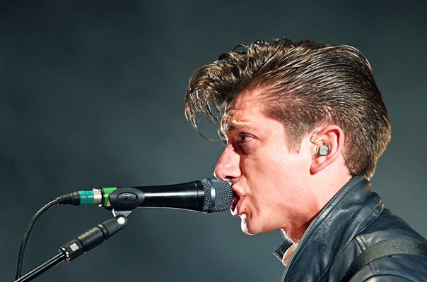 Alex Turner Arctic Monkeys Falls Music Festival Australia 2011
