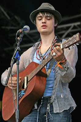 Pete Doherty Glastonbury Festival 2007 