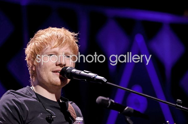 Ed Sheeran performs onstage Jingle Ball New York 2021