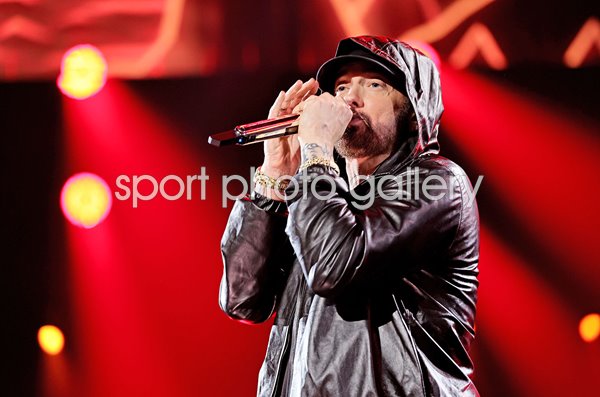 Eminem performs Annual Rock & Roll Hall Of Fame Induction Ceremony 2022