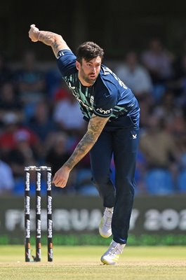 Reece Topley England fast bowler v South Africa ODI Kimberley 2023