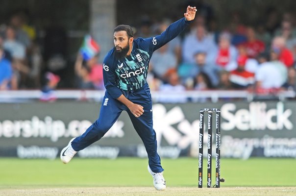 Adil Rashid England leg spinner v South Africa ODI Kimberley 2023