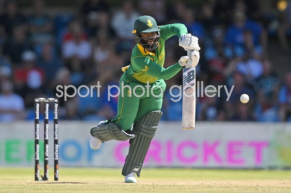 Temba Bavuma South Africa bats v England ODI Bloemfontein 2023