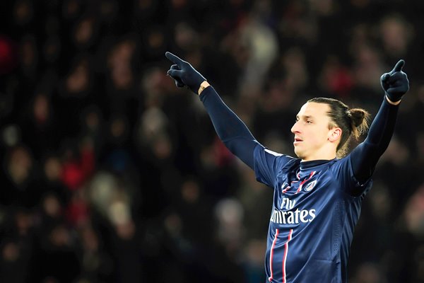 Zlatan Ibrahimovic - Paris Saint-Germain FC v SC Bastia