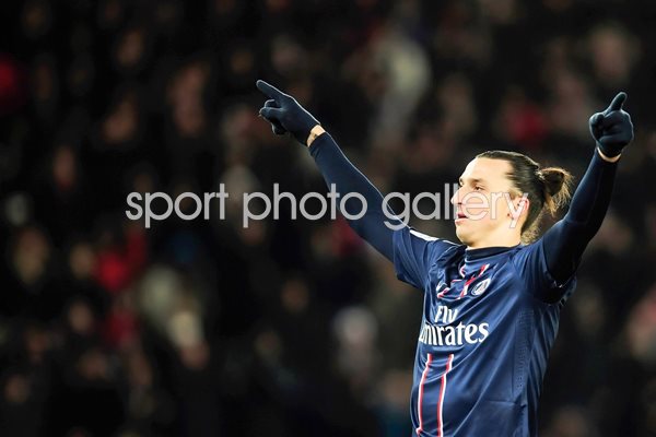 Zlatan Ibrahimovic - Paris Saint-Germain FC v SC Bastia