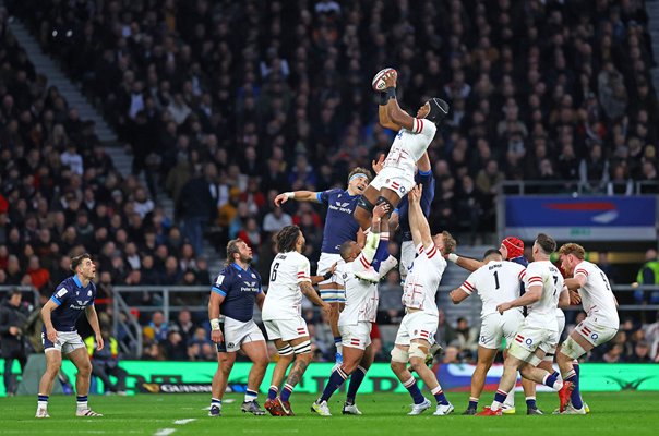 Maro Itoje England v Scotland Six Nations Twickenham 2023