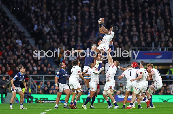Maro Itoje England v Scotland Six Nations Twickenham 2023