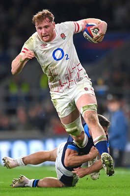 Ollie Chessum England v Scotland Six Nations Twickenham 2023