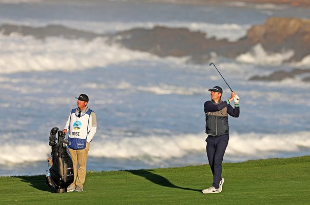 Justin Rose England Final Round Pebble Beach Pro-Am 2023