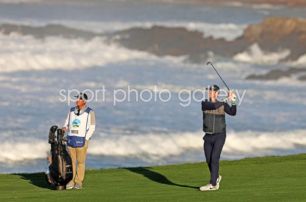 Justin Rose England Final Round Pebble Beach Pro-Am 2023