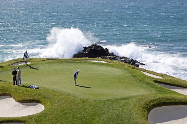 Matt Fitzpatrick England 7th Green Pebble Beach Pro-Am 2023