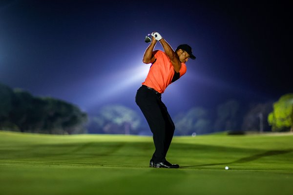 Tiger Woods USA The Match 7 Pelican Golf Clun Florida 2022