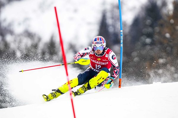 Dave Ryding Team Great Britain Ski World Cup Slalom Chamonix 2023