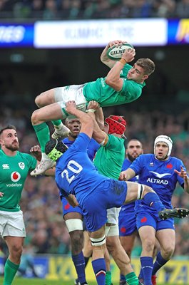 Garry Ringrose Ireland v France Six Nations Dublin 2023