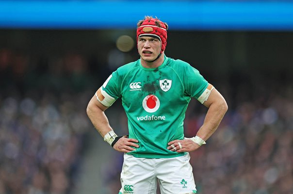 Josh van der Flier Ireland v France Six Nations Dublin 2023