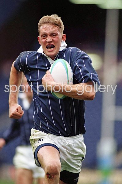 Doddie Weir Scotland v Argentina Rugby Sevens 1993