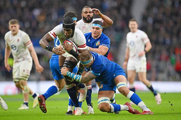 Maro Itoje England v Italy Six Nations Twickenham 2023