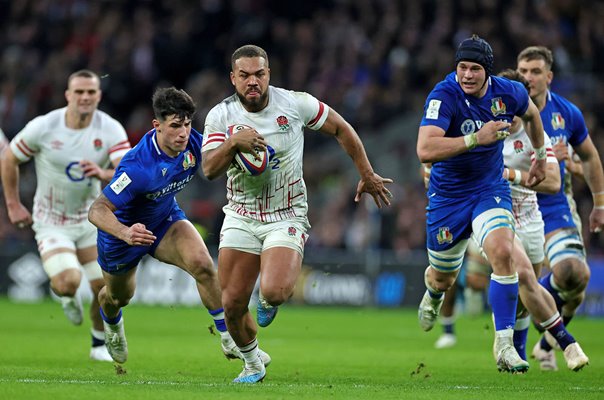 Ollie Lawrence England v Italy Six Nations Twickenham 2023