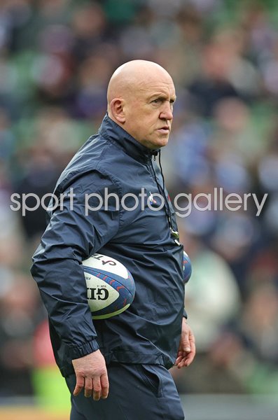 Shaun Edwards France defence coach France v Ireland Six Nations 2023