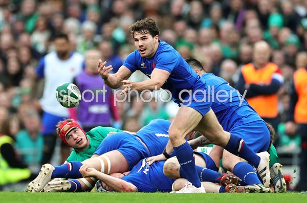 Antoine Dupont France v Ireland Six Nations Aviva Stadium 2023