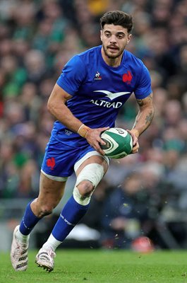 Romain Ntamack France v Ireland Six Nations Aviva Stadium 2023